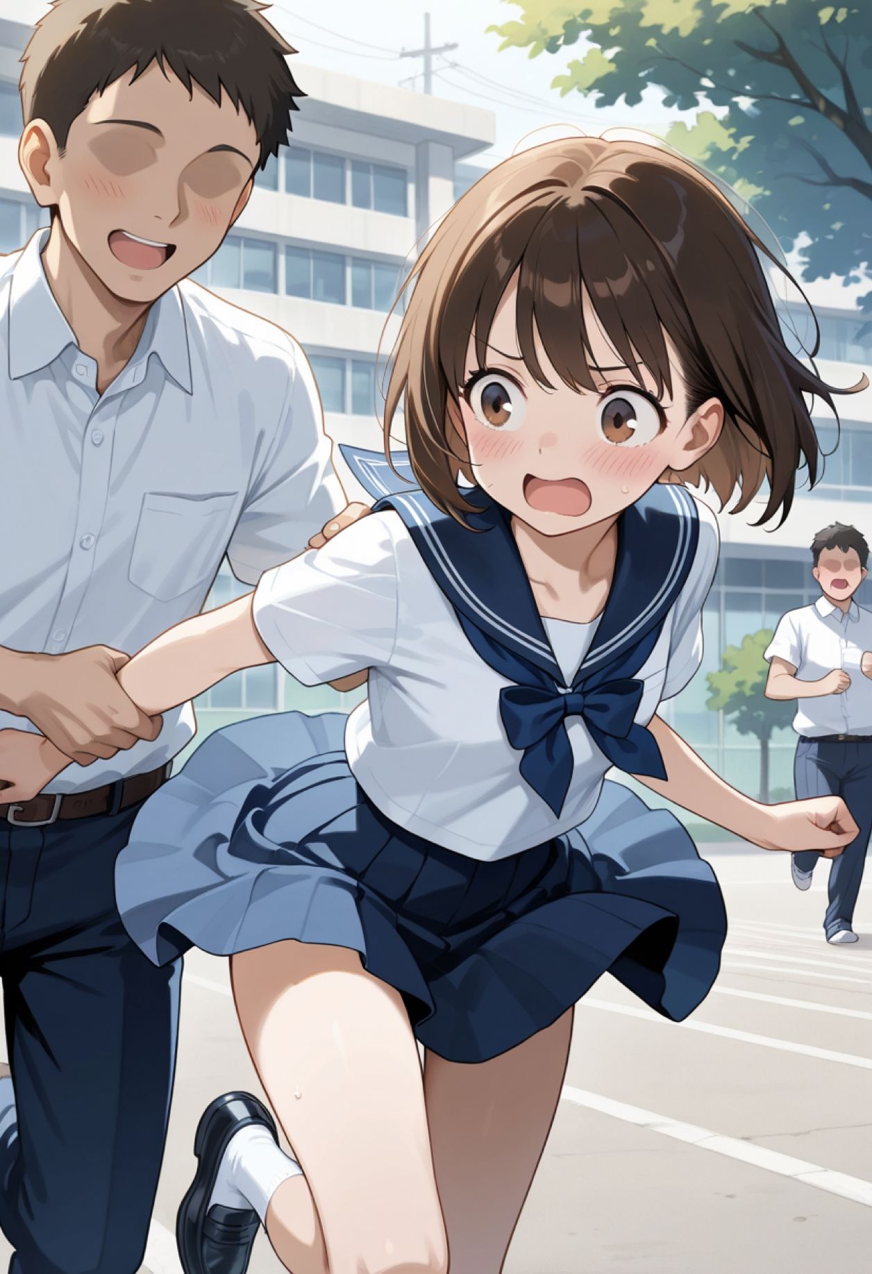 逃走中(1)|Yumeneko Factory サンプル画像 2
