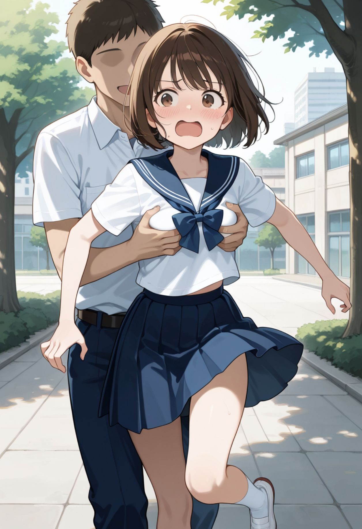 逃走中(1)|Yumeneko Factory サンプル画像 3