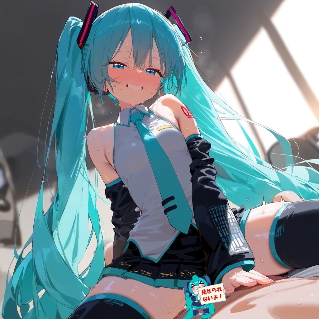 初音○クとえっち｜tebuku サンプル画像 3