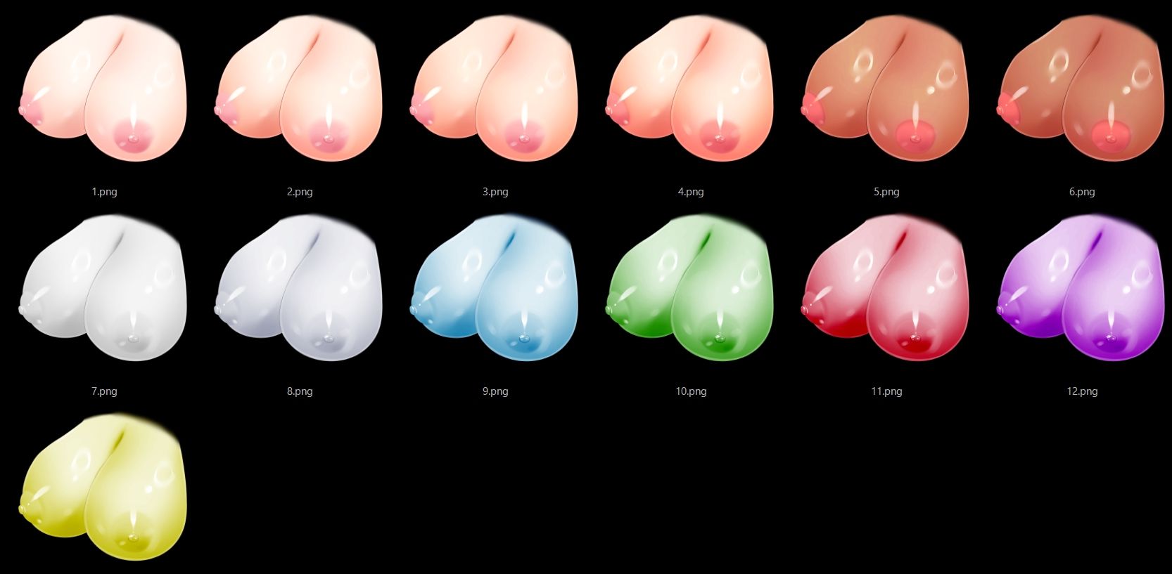 おっぱい素材2|水の木 サンプル画像 2