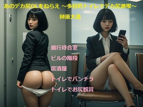 あのデカ尻OLをねらえ 〜多目的トイレでデカ尻満喫〜|榊原大造