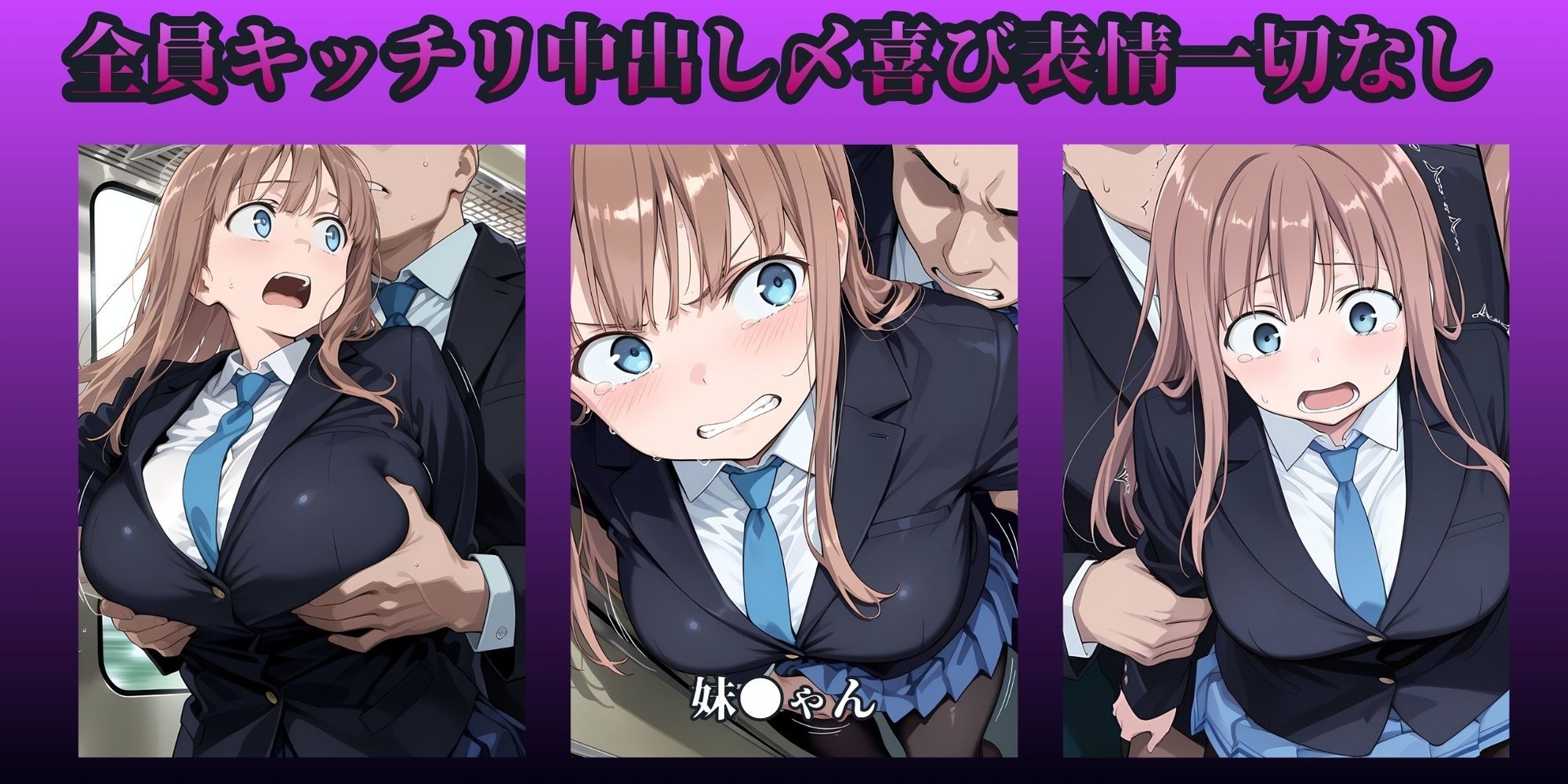 もっと痴●で無理やりっくす！side:月曜日のた●わ｜AI暴君nERO サンプル画像 3