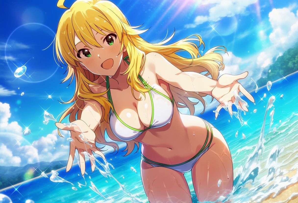 プライベートビーチ 星○美希｜偶像館 サンプル画像 2