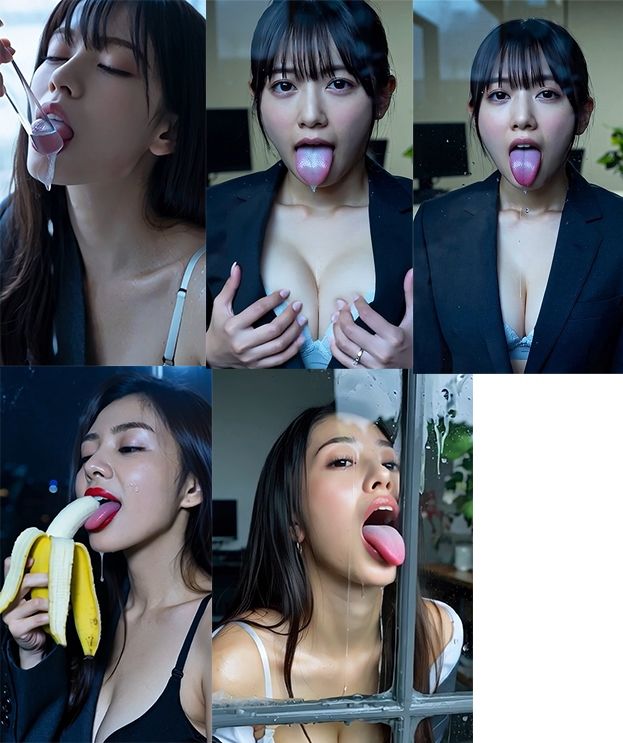舌フェチ8 AI OL｜エロクロス サンプル画像 10