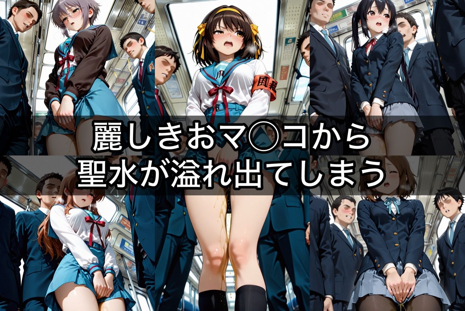 お漏らししちゃっただけなのに  女子校生編3｜東六華 サンプル画像 2