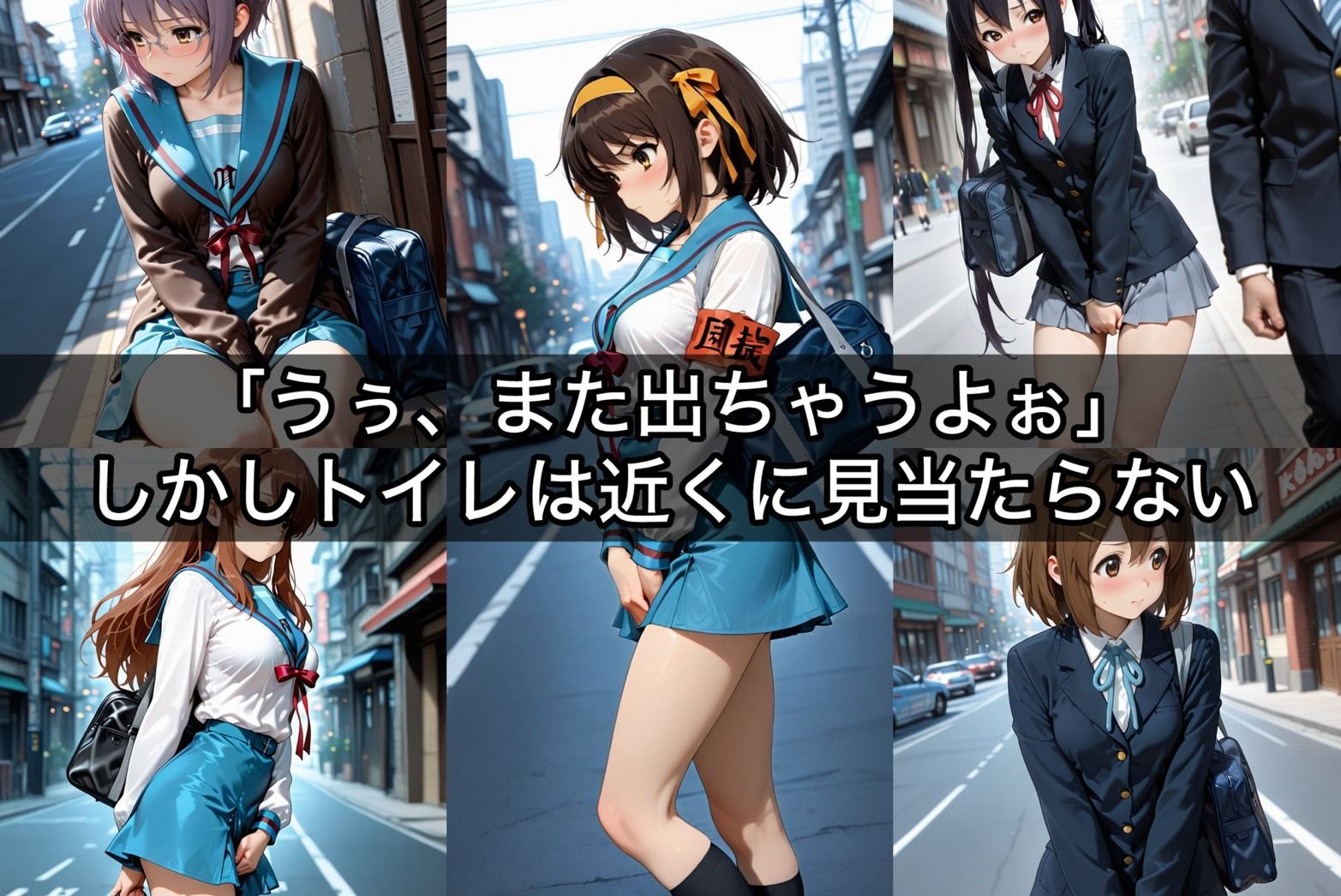 お漏らししちゃっただけなのに  女子校生編3｜東六華 サンプル画像 3