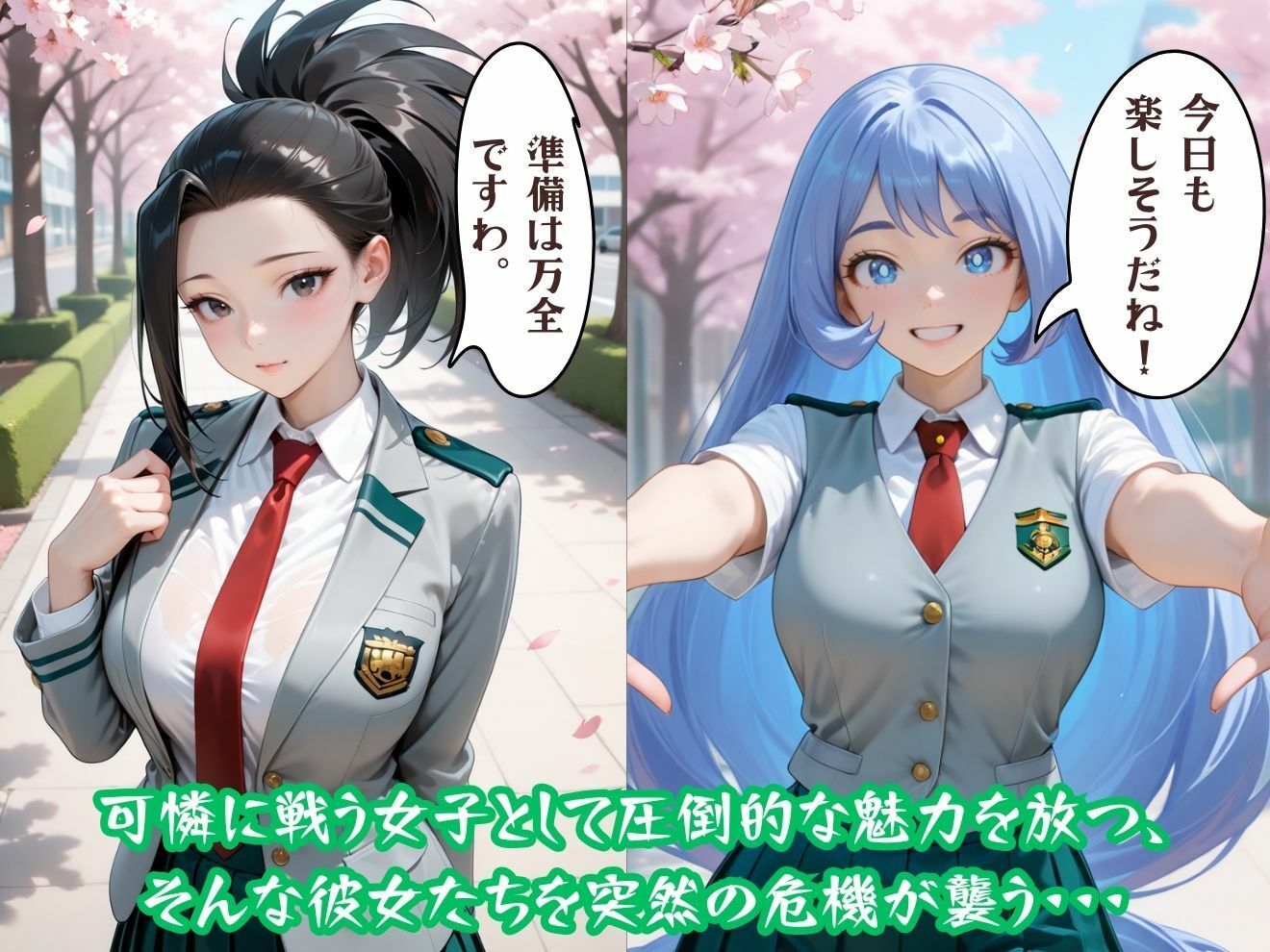 異種姦ヒロイン凌●〜ヒロアカ編〜｜ひみつのめろん サンプル画像 2