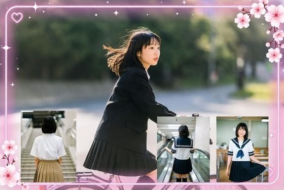 実写版 女の子図鑑:パンチラ｜AIあだると