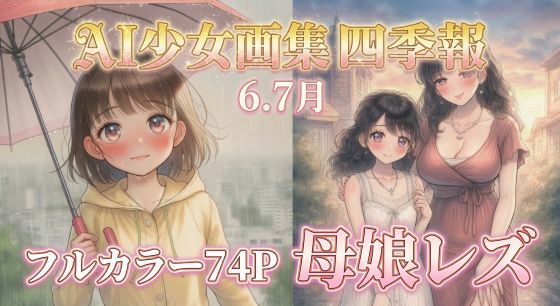 AI少女画集 四季報 6.7月｜津田沼自家発電所