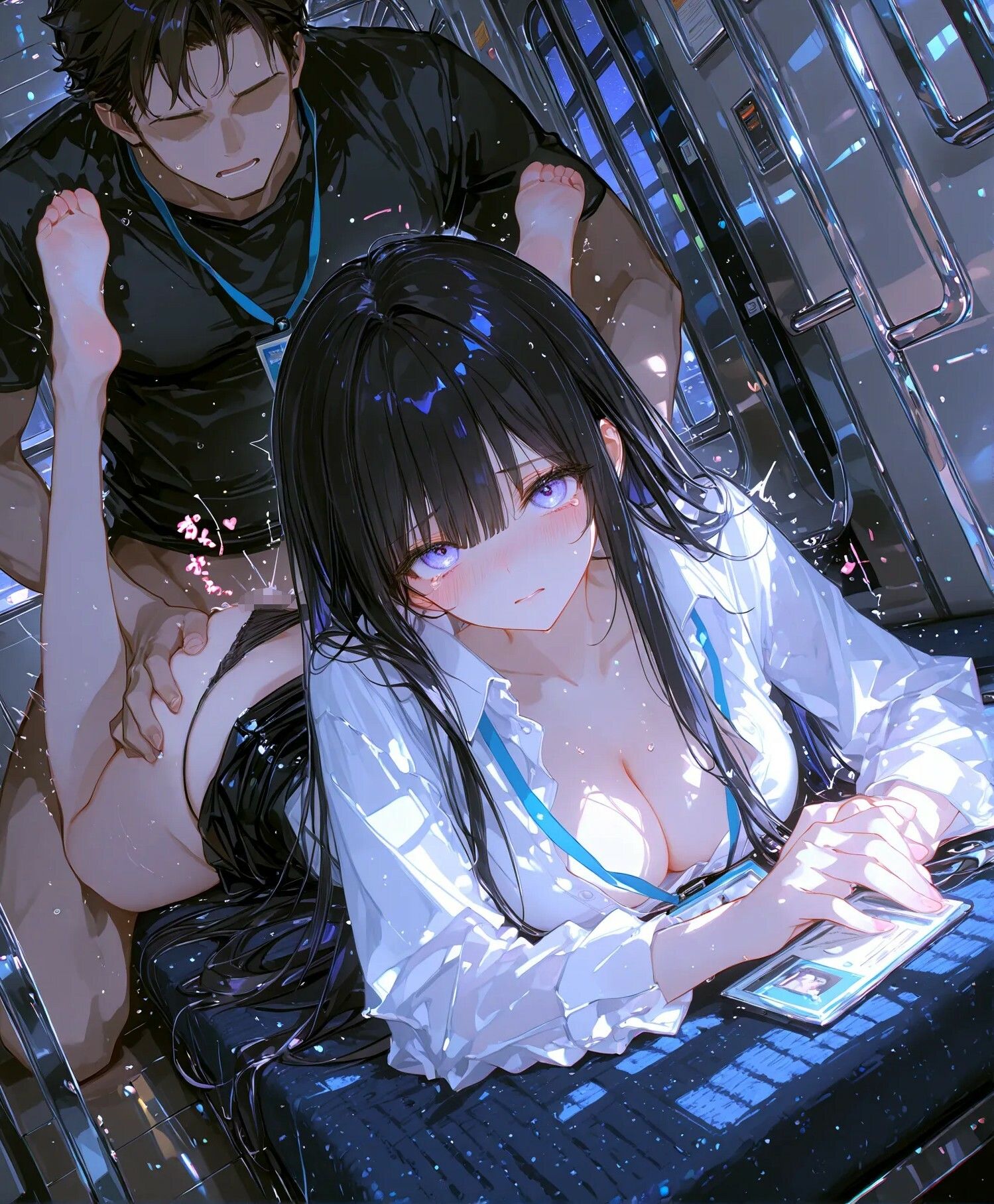 黒髪ロングとSEX  OL｜ちゃいま サンプル画像 5