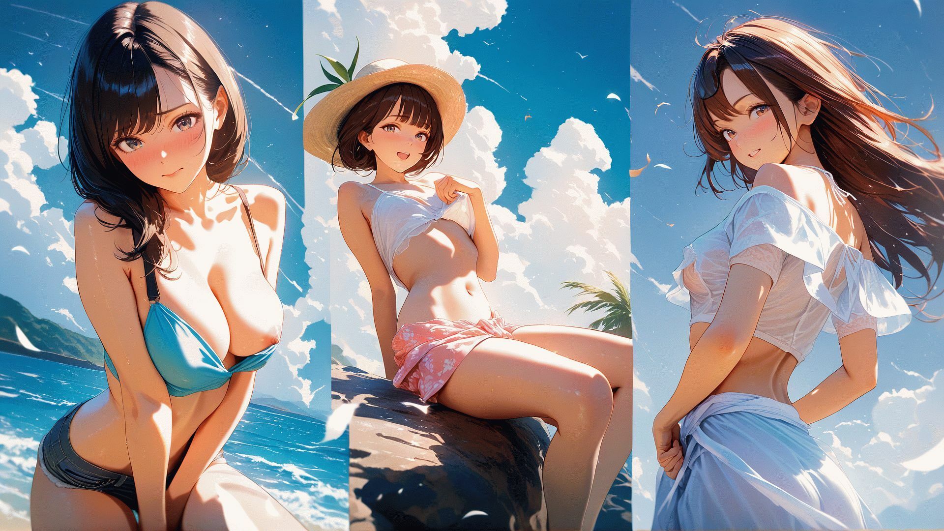 夏の予感  〜水着がいっぱい！〜｜Gugh Gouf Burgers サンプル画像 2