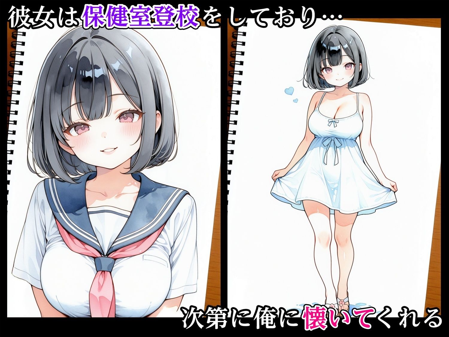 月ヶ瀬しずく ●●歳｜べえむべえむ サンプル画像 2