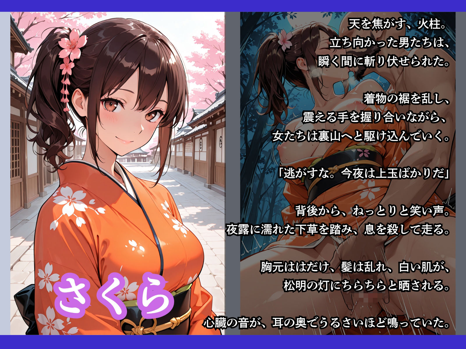 山賊に襲われた村2〜いつものようにやってみろ〜｜どろまぐま サンプル画像 4