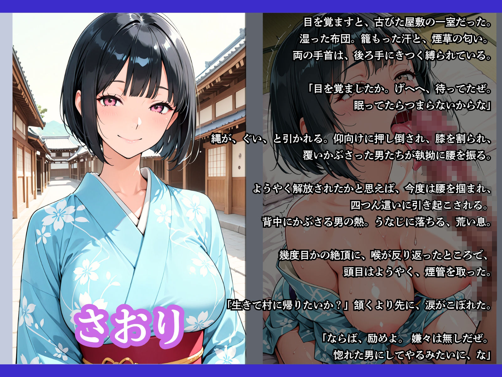 山賊に襲われた村2〜いつものようにやってみろ〜｜どろまぐま サンプル画像 6