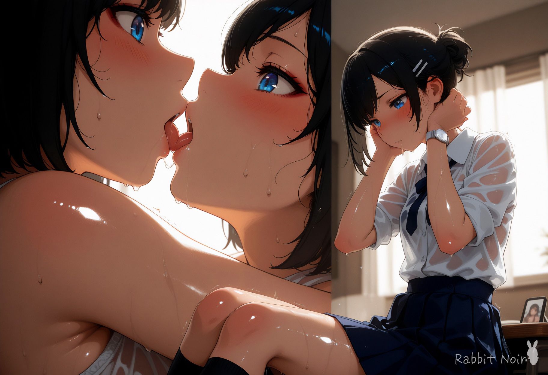 真夏の戯れ - マルチビューコレクション -｜Rabbit Noir サンプル画像 4