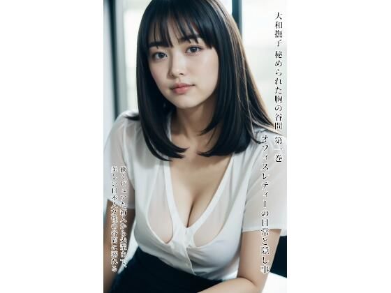 大和撫子 秘められた胸の谷間 第1巻 オフィスレディーの日常と隠し事｜大和撫子アートAI画像集