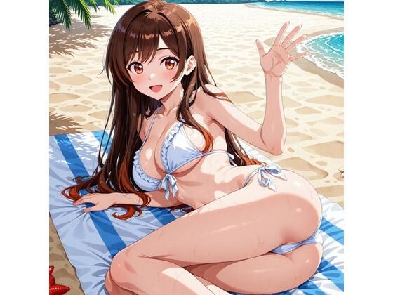 水〇千鶴と、海でイチャイチャデート｜S＆Sの楽園