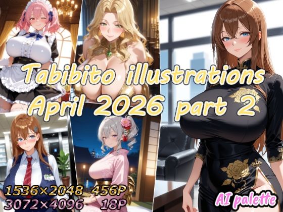 Tabibito illustrations April 2026 part2｜AIPalette