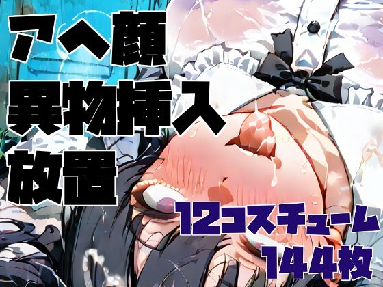 アヘ顔異物挿入ゴミ捨て場放置CG集 / 12コスチューム/ 144枚｜あびすえんじぇる