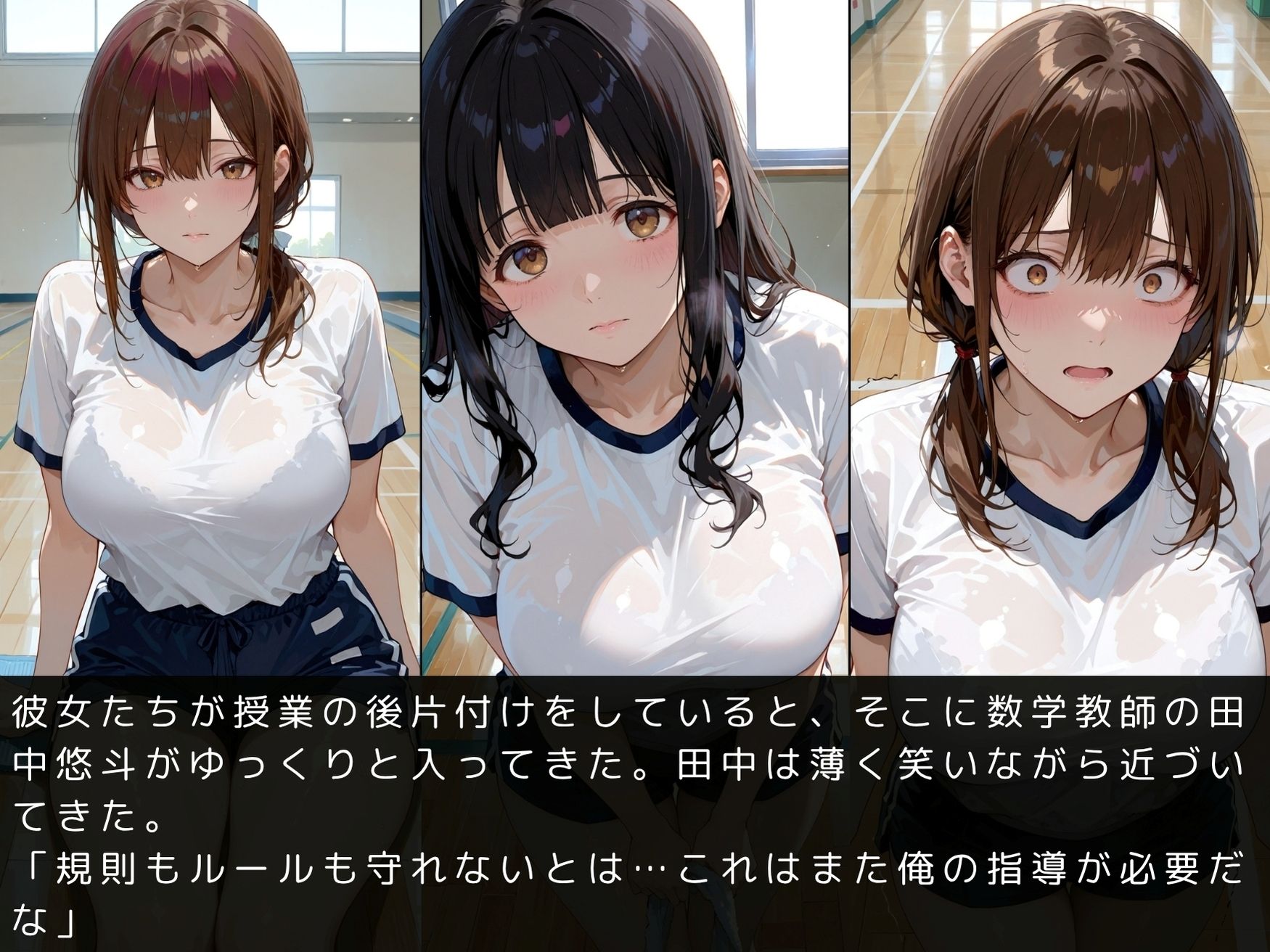 放課後の性指導〜禁断の記録〜体育館編|mapuememaru サンプル画像 5