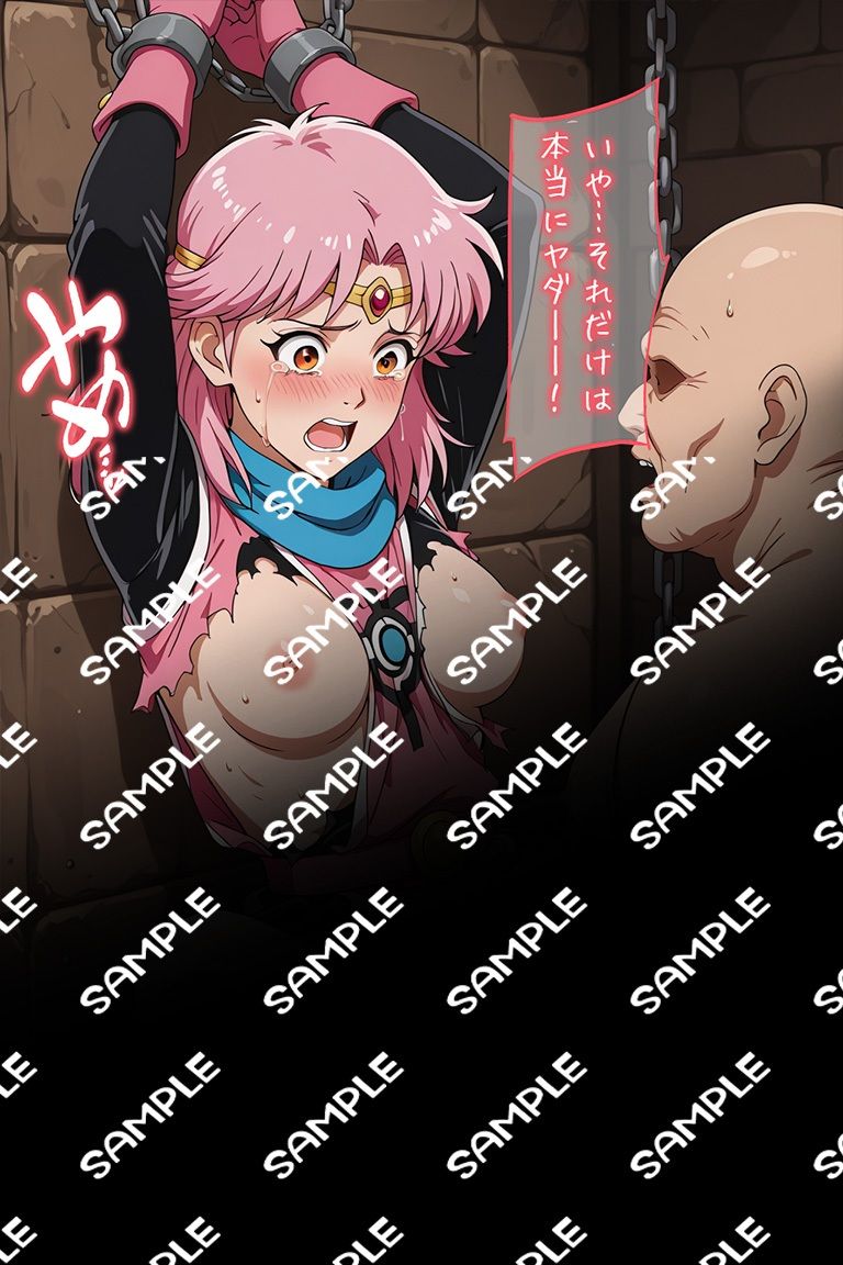投獄された僧侶戦士 囚われたマァム｜ReNOL サンプル画像 9