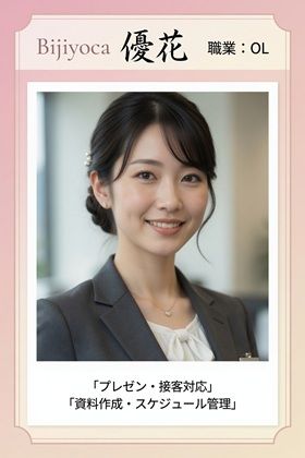 私のお仕事図鑑_元ミスコン優勝OL桜井優花｜PTNSKS45