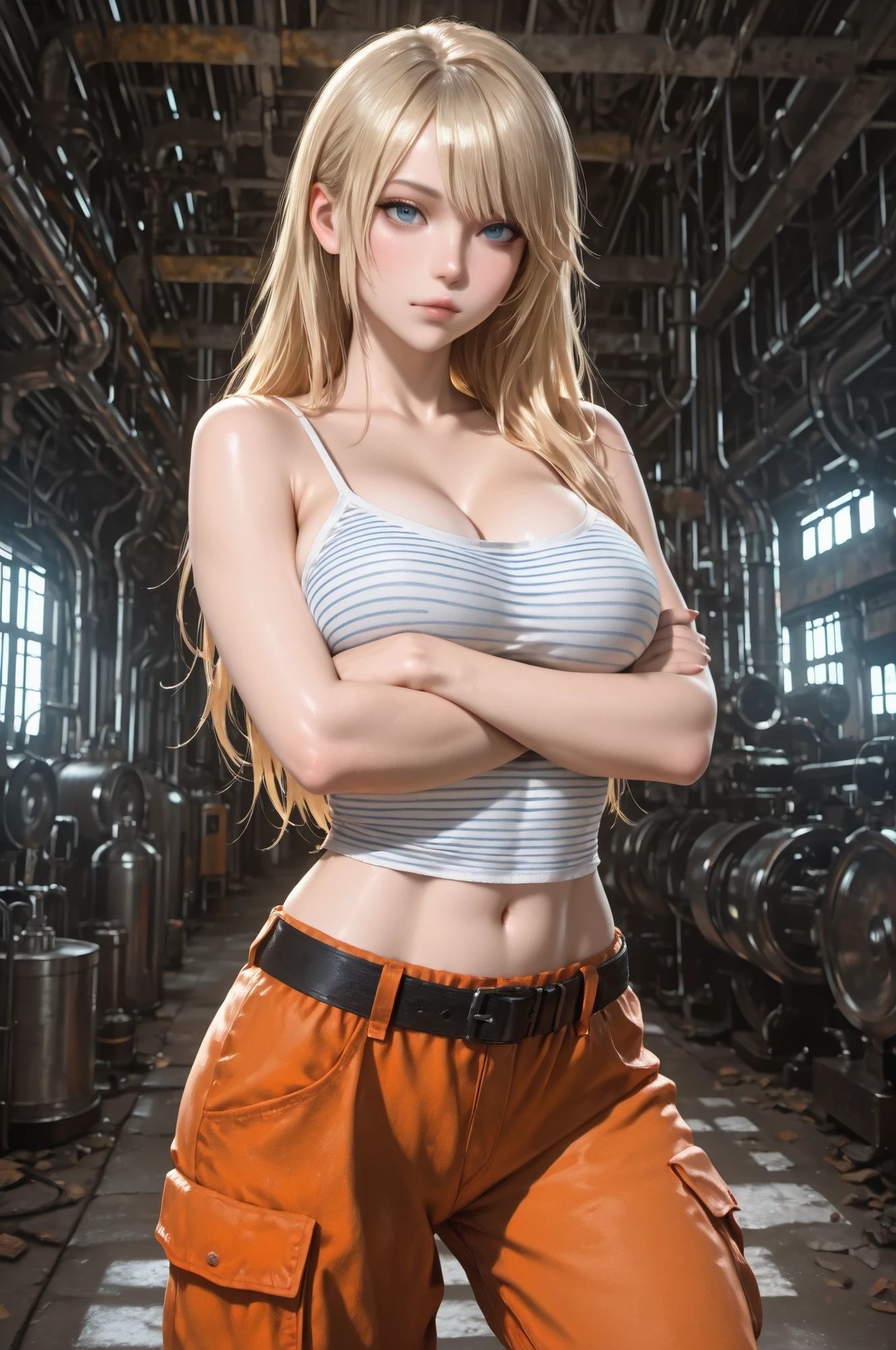 2.5次元 金髪美女AIイラスト集 2nd ［155枚］｜ぱぱドリラー サンプル画像 2