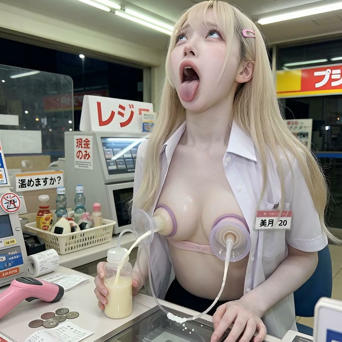 母乳が買えるコンビニ｜ポンスケ製作所 サンプル画像 4