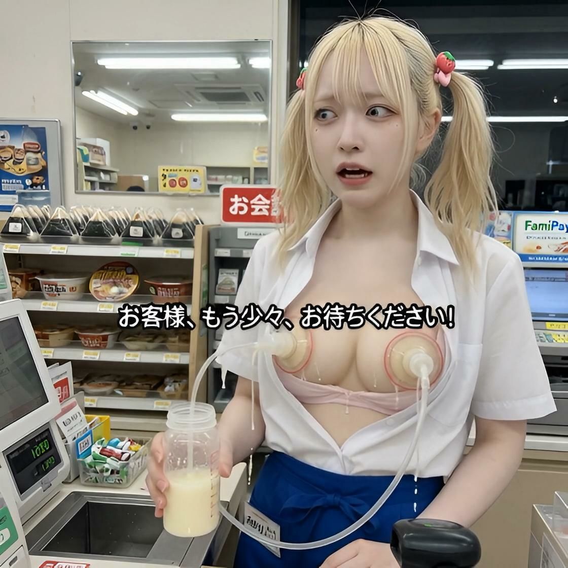 母乳が買えるコンビニ｜ポンスケ製作所 サンプル画像 8