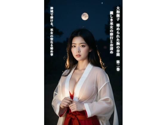 大和撫子 秘められた胸の谷間 第2巻 麗しき巫女の修行とお清め｜大和撫子アートAI画像集