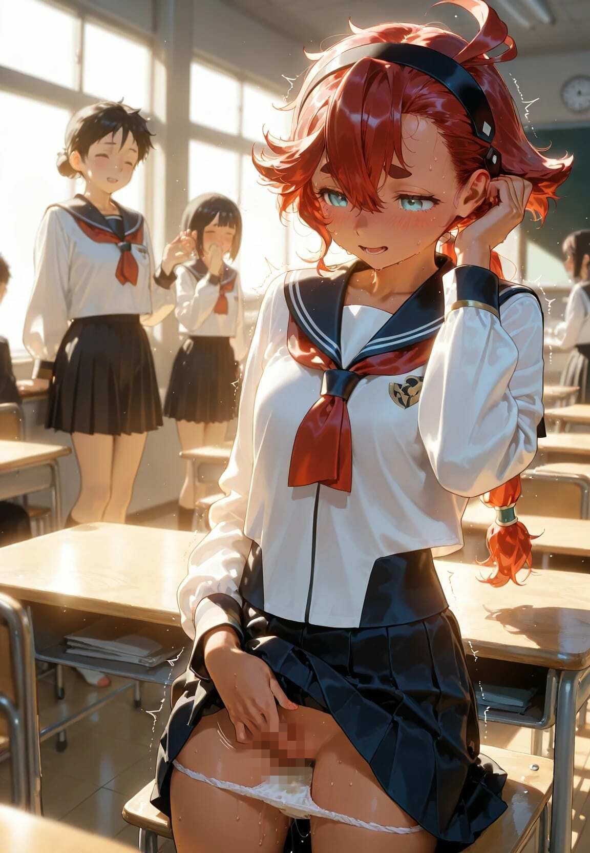 みんなの前で晒し者 （はーと） 野外露出全部盛り 機〇戦士ガンダム 水星の魔女｜あまあまの星 サンプル画像 2