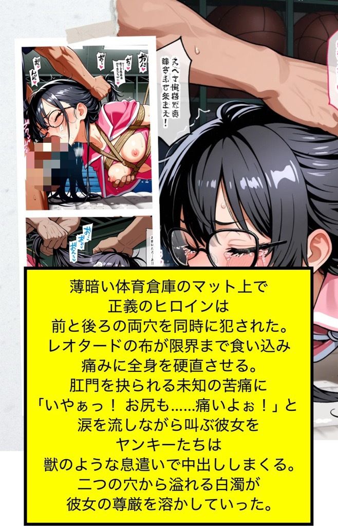 レオタード戦士リリン｜正義のヒロイン団 サンプル画像 4