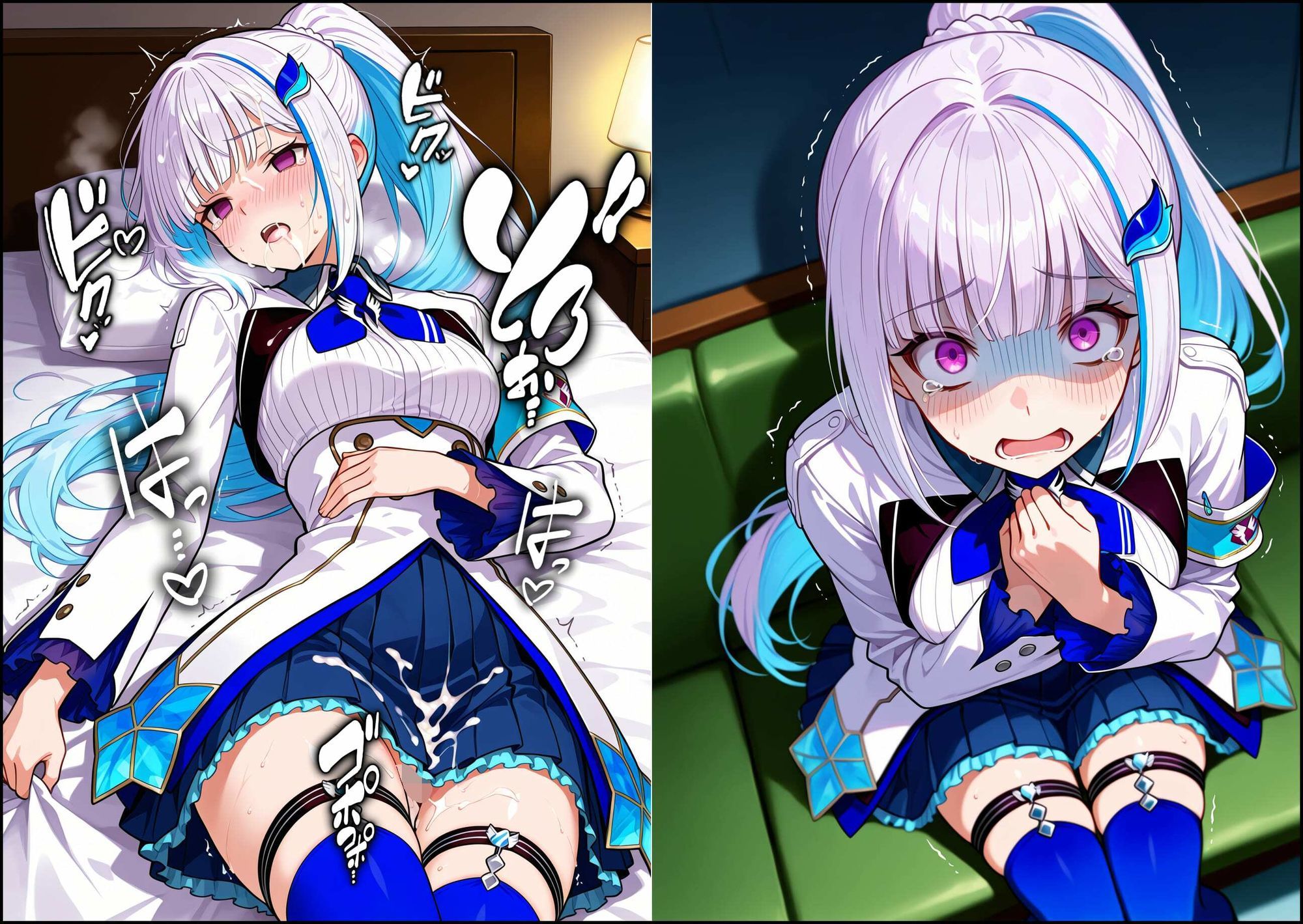 皇女V即落ち2コマ|あーるぴーえむ サンプル画像 6