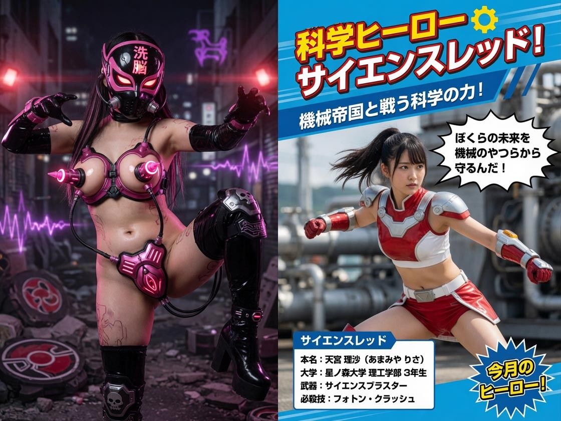 敗北戦隊｜吉良星工房 サンプル画像 4