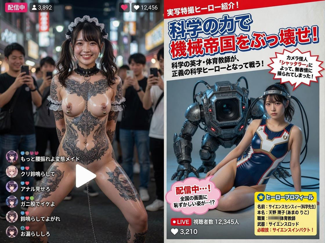 敗北戦隊｜吉良星工房 サンプル画像 5