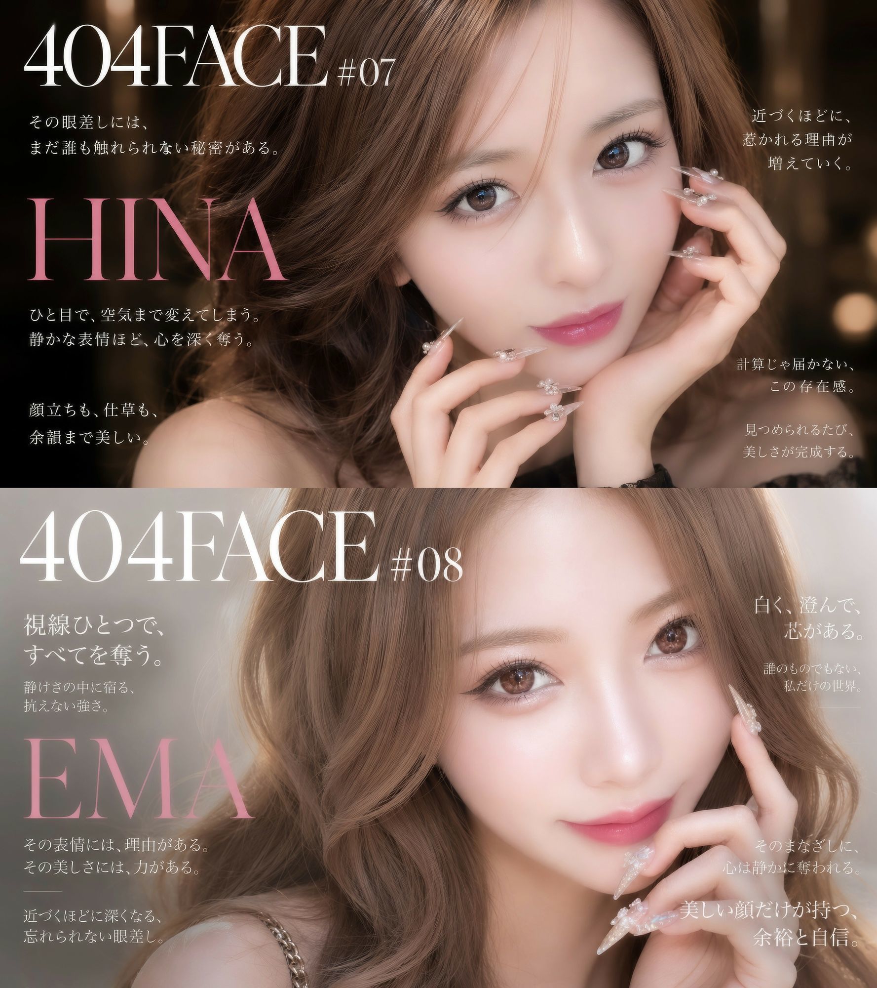 【404FACE】大量顔射されちゃうキレイなお姉さんは好きですか？超接写からの大量顔射。JKシリーズも収録【4K超高画質動画】Facial Compilation｜AI顔射同好会 サンプル画像 4