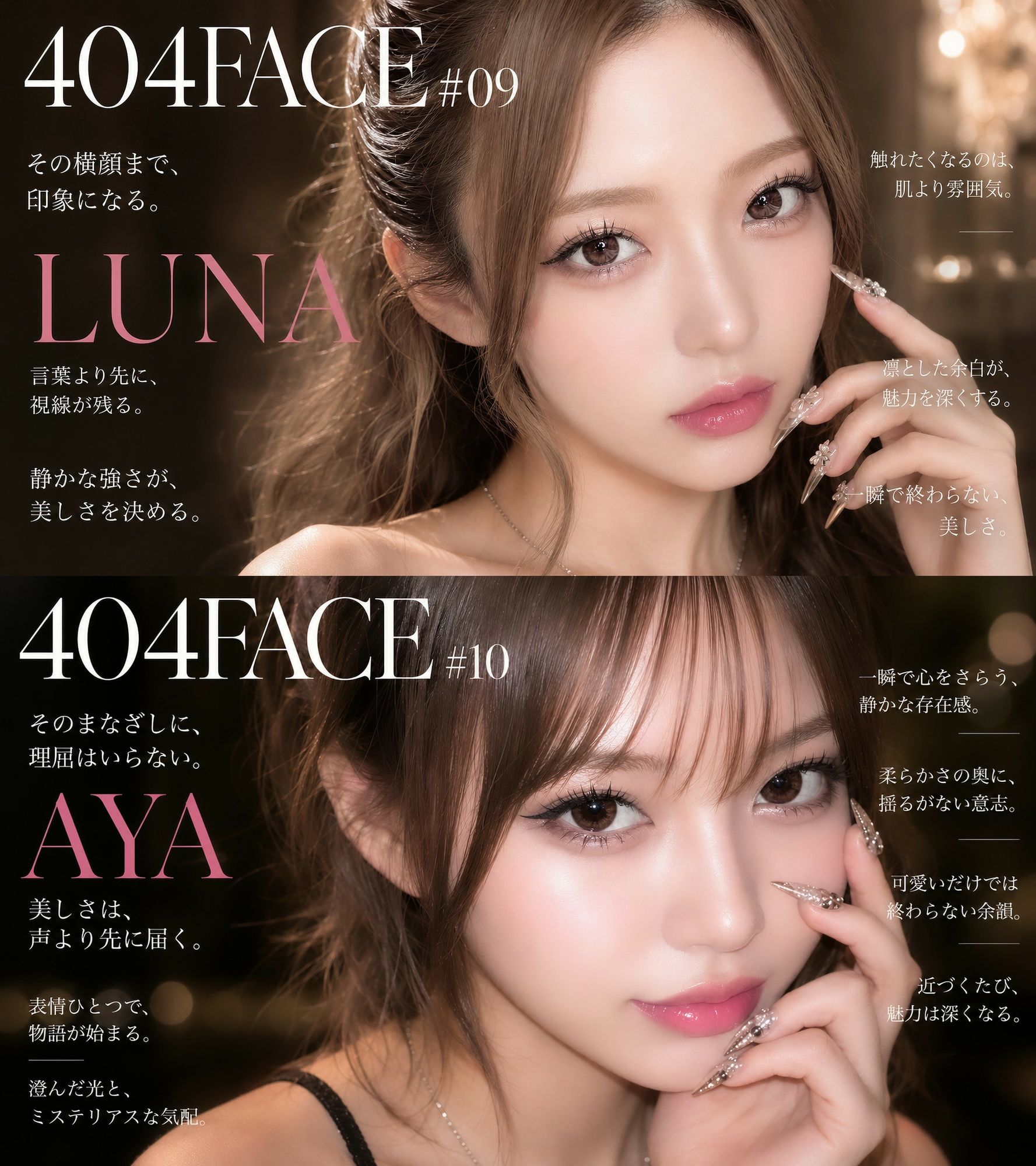 【404FACE】大量顔射されちゃうキレイなお姉さんは好きですか？超接写からの大量顔射。JKシリーズも収録【4K超高画質動画】Facial Compilation｜AI顔射同好会 サンプル画像 5