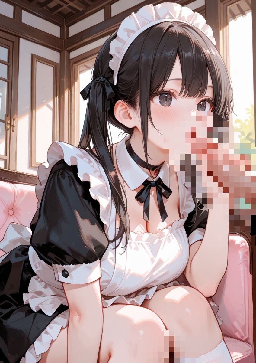 【4K120FPS】パパ活巨乳メイド〜閉店後のメイドカフェでご奉仕せっくす〜｜ここあ’s friend room サンプル画像 2
