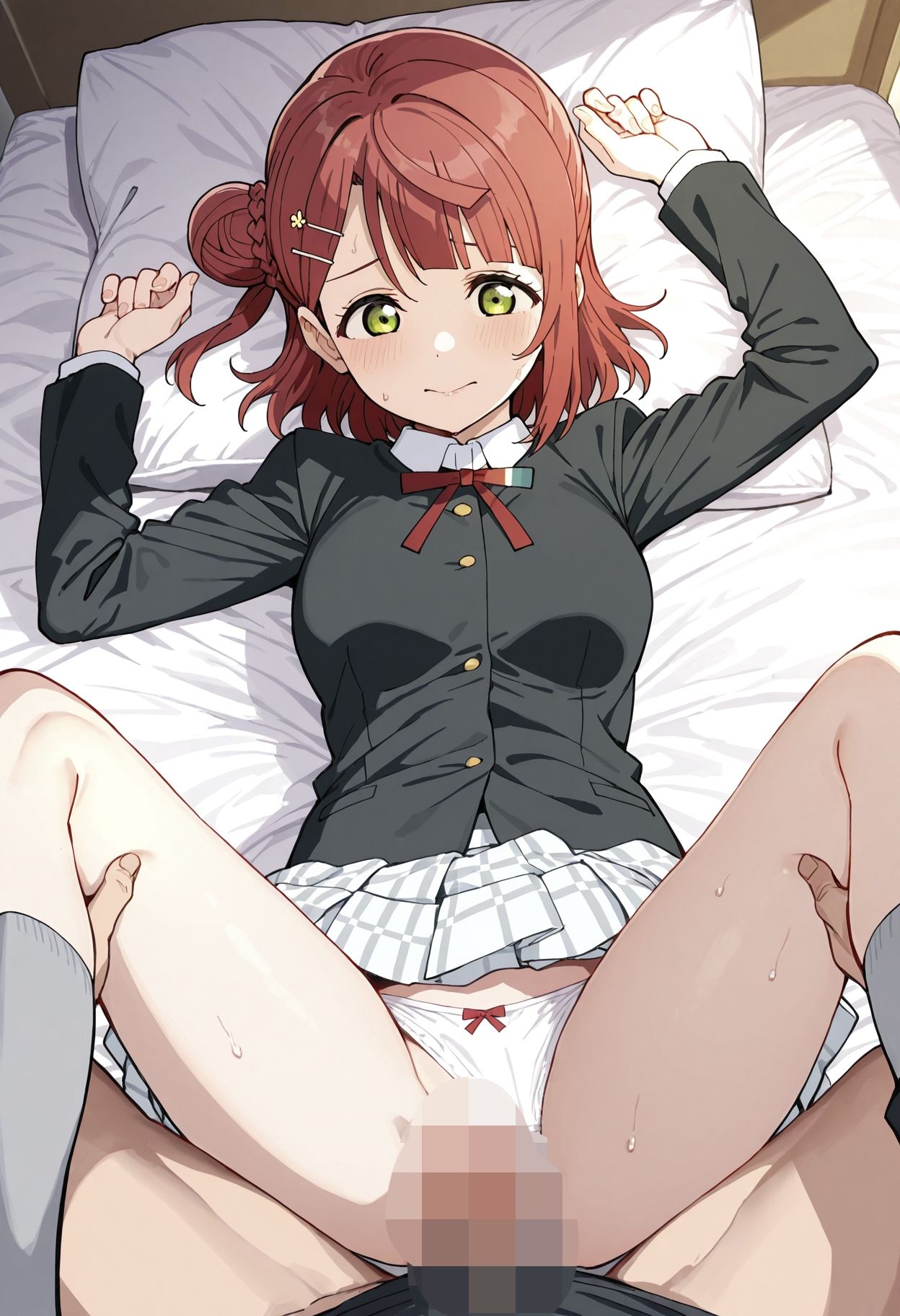 ラブライ◯！ 上◯歩夢 エロCG集｜かみのみゃ サンプル画像 5