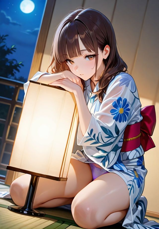 夏夜の浴衣から覗く下着｜エロ天使商会 サンプル画像 4