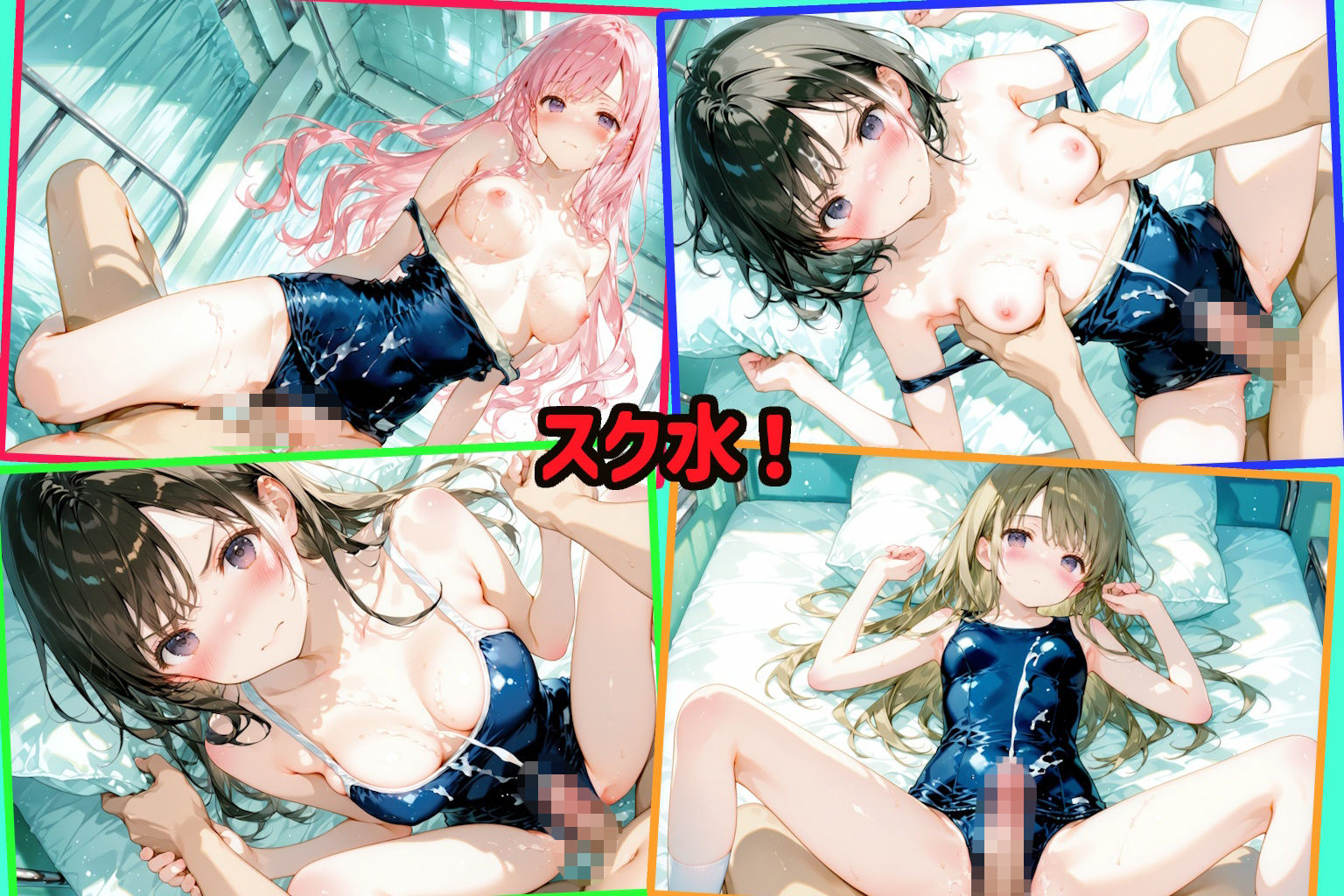 着衣H、ぶっかけイラスト集｜シマクロ屋 サンプル画像 8