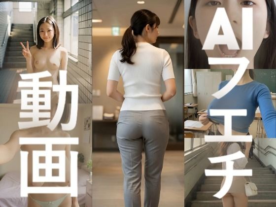 AI尻フェチ動画4｜Hjaku-kin