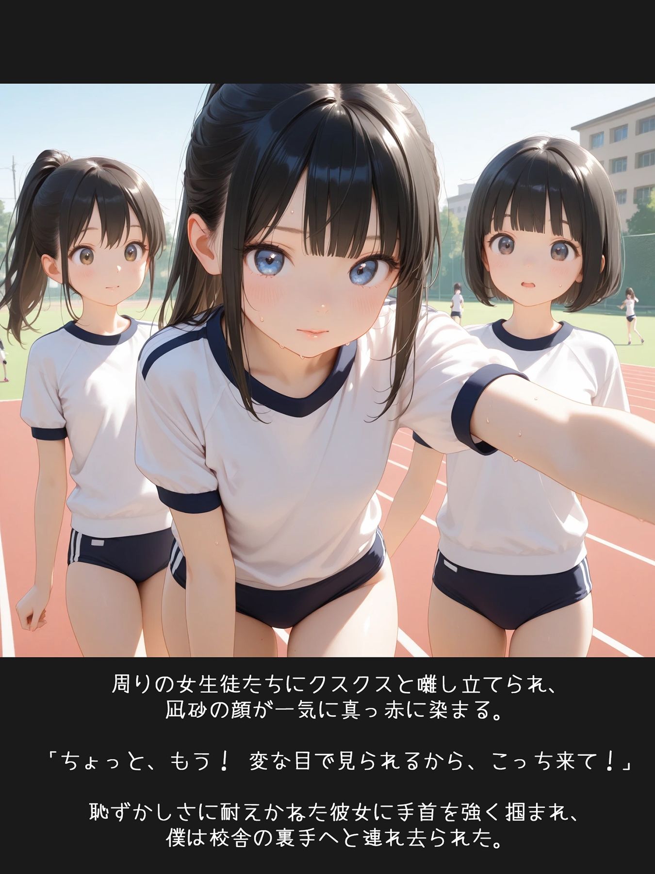 放課後の焦燥「幼馴染と体育倉庫」〜灯里町の途中:凪砂編〜｜ルマ サンプル画像 4