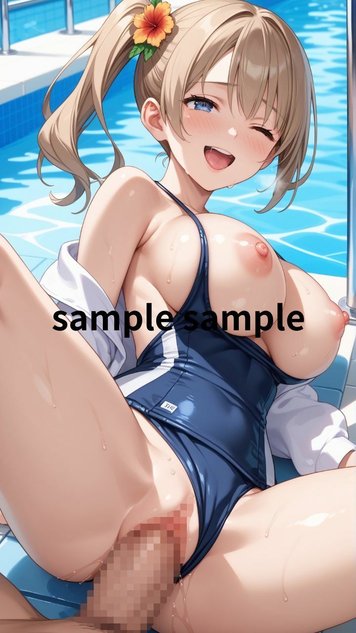 催●水泳部〜エチエチずぶ濡れ快楽指導〜｜くるるえいち サンプル画像 3