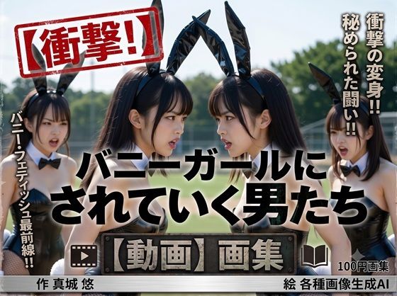 【衝撃！】バニーガールにされていく男たち  画集｜真城の秘宝館