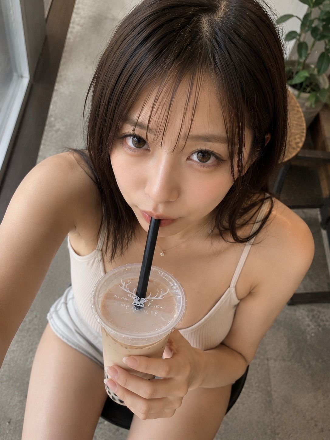 ごくり。飲む美女 / Gokuri: Drinking Beauties｜Secret Habit サンプル画像 3