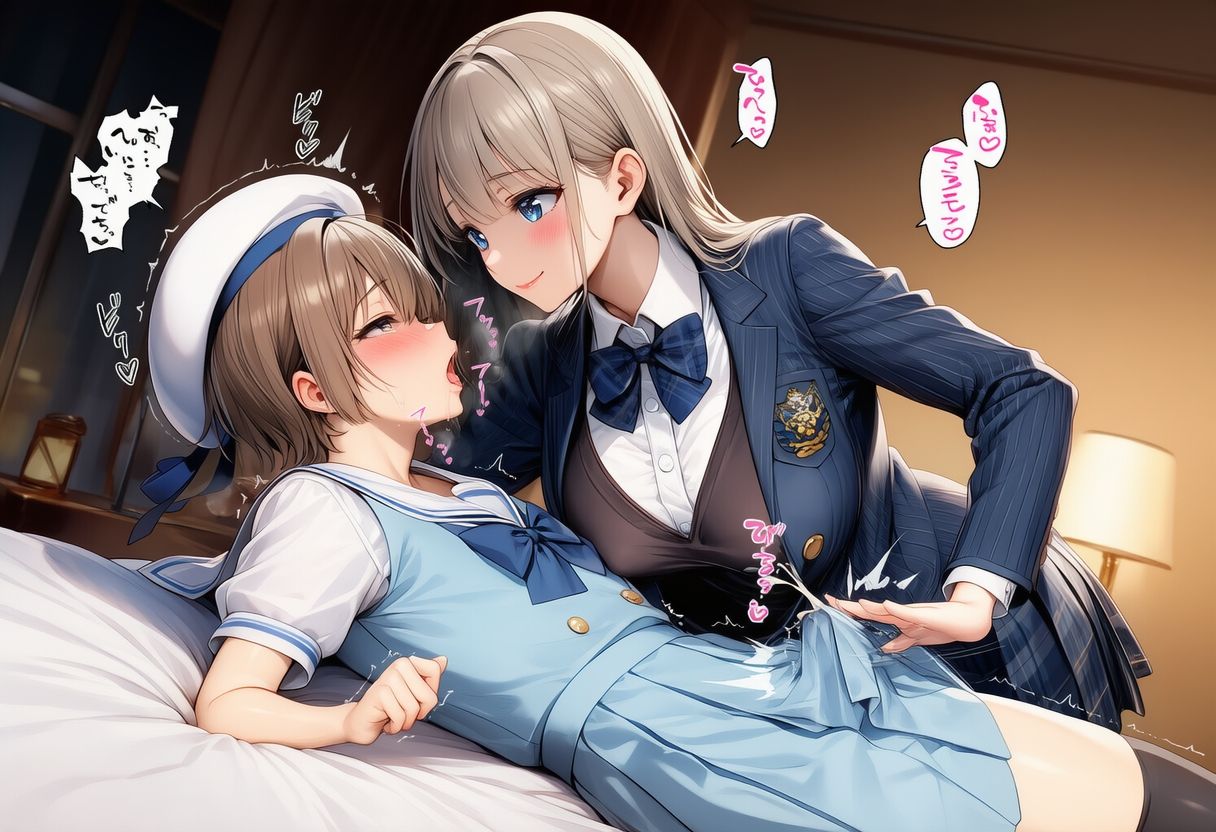 甘えっこ男の娘 〜JKお姉様〜|リオ@制服少女 サンプル画像 8