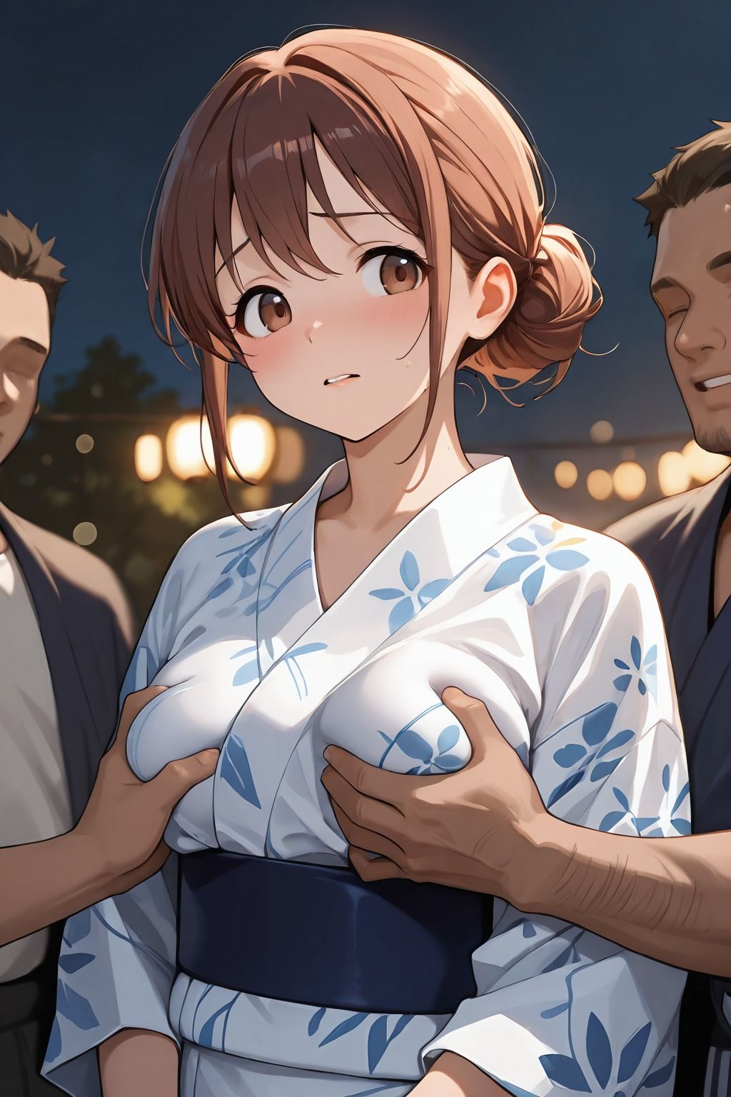 彼女が夏祭りで寝取られた｜ゆにこーん サンプル画像 3