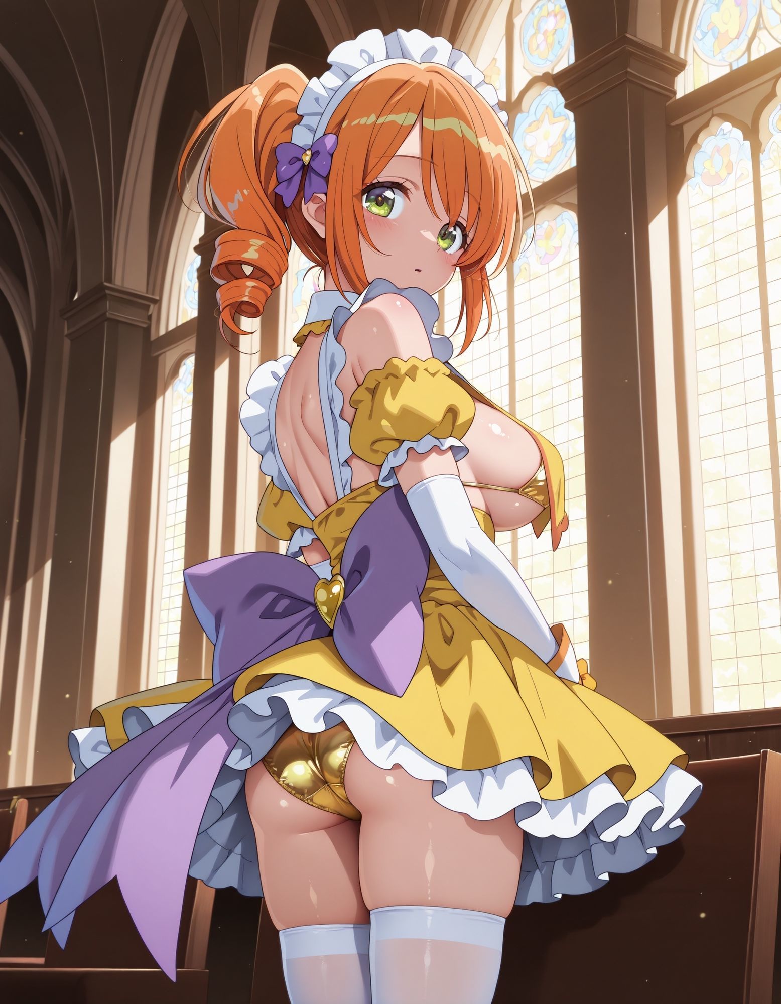 魔法少女のパンチラ4｜D.P.H. サンプル画像 4