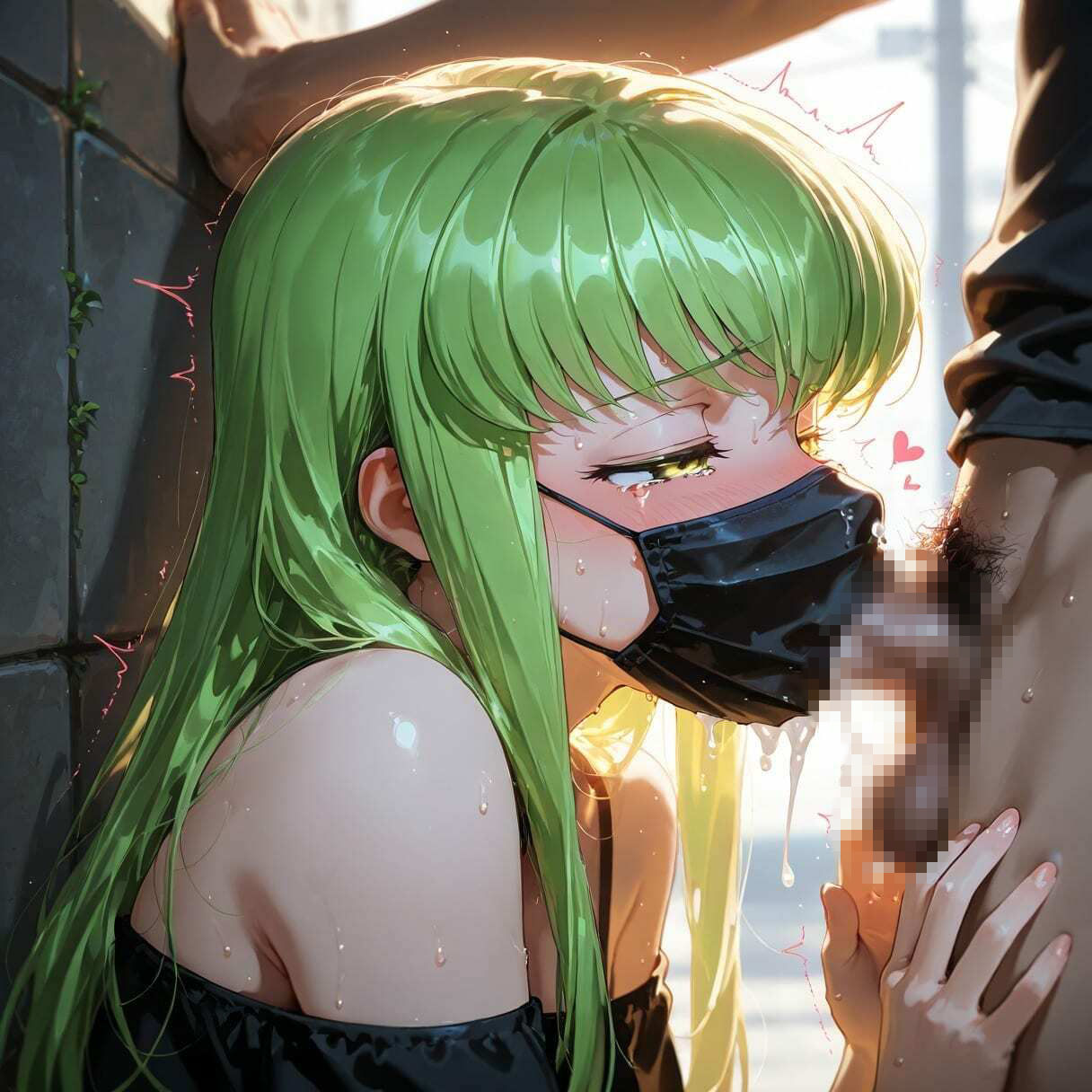 野外で好きな事され放題！ 露出女大全 コ〇ドギアス｜熱いしずく サンプル画像 7